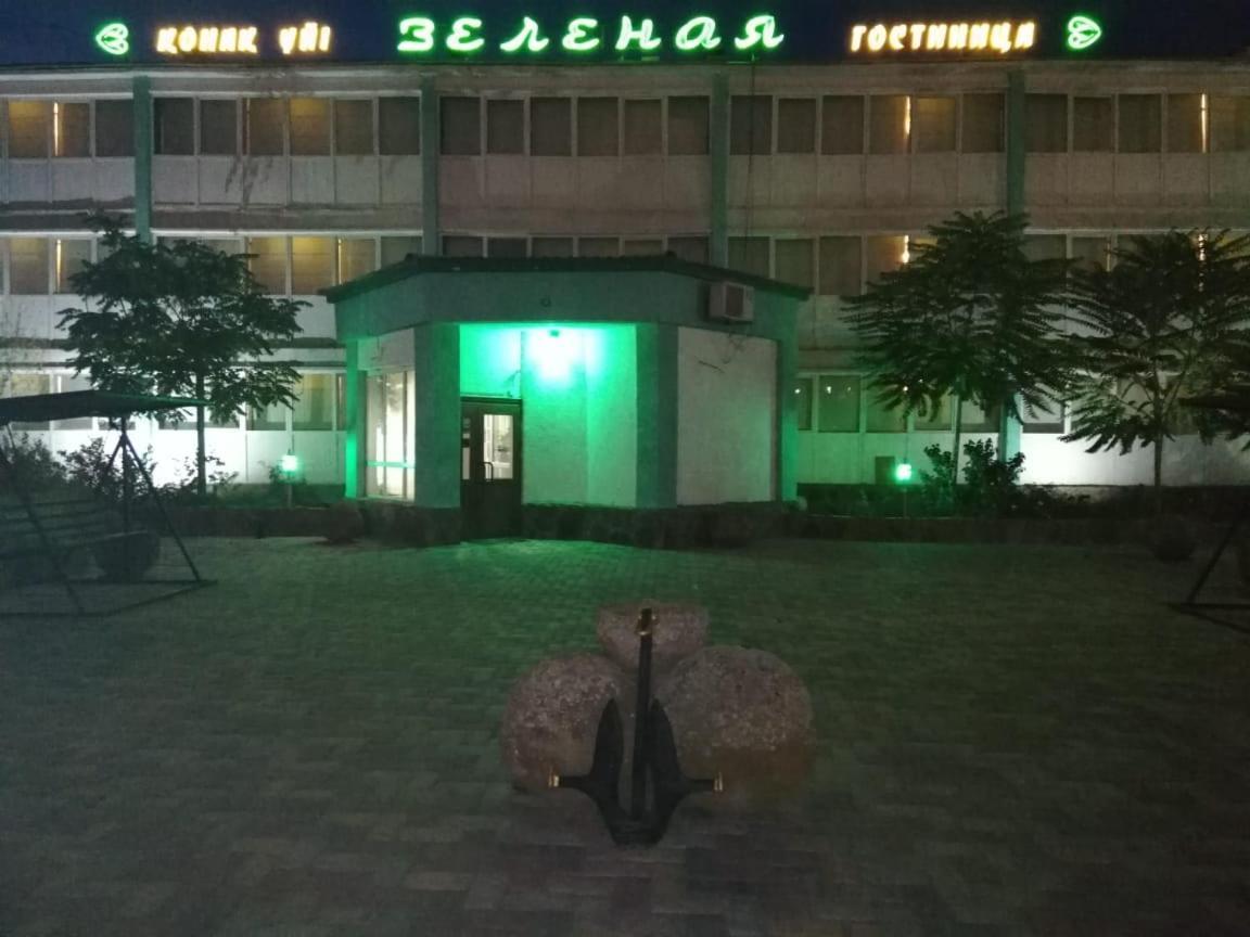 Hotel Zelenaya Aqtau Exterior foto